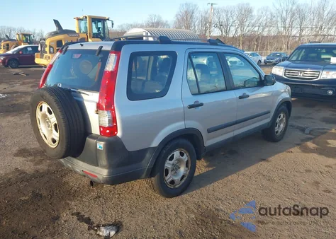 2005 Honda Cr-V Lx из США, поврежденный, VIN SHSRD78525U315842
